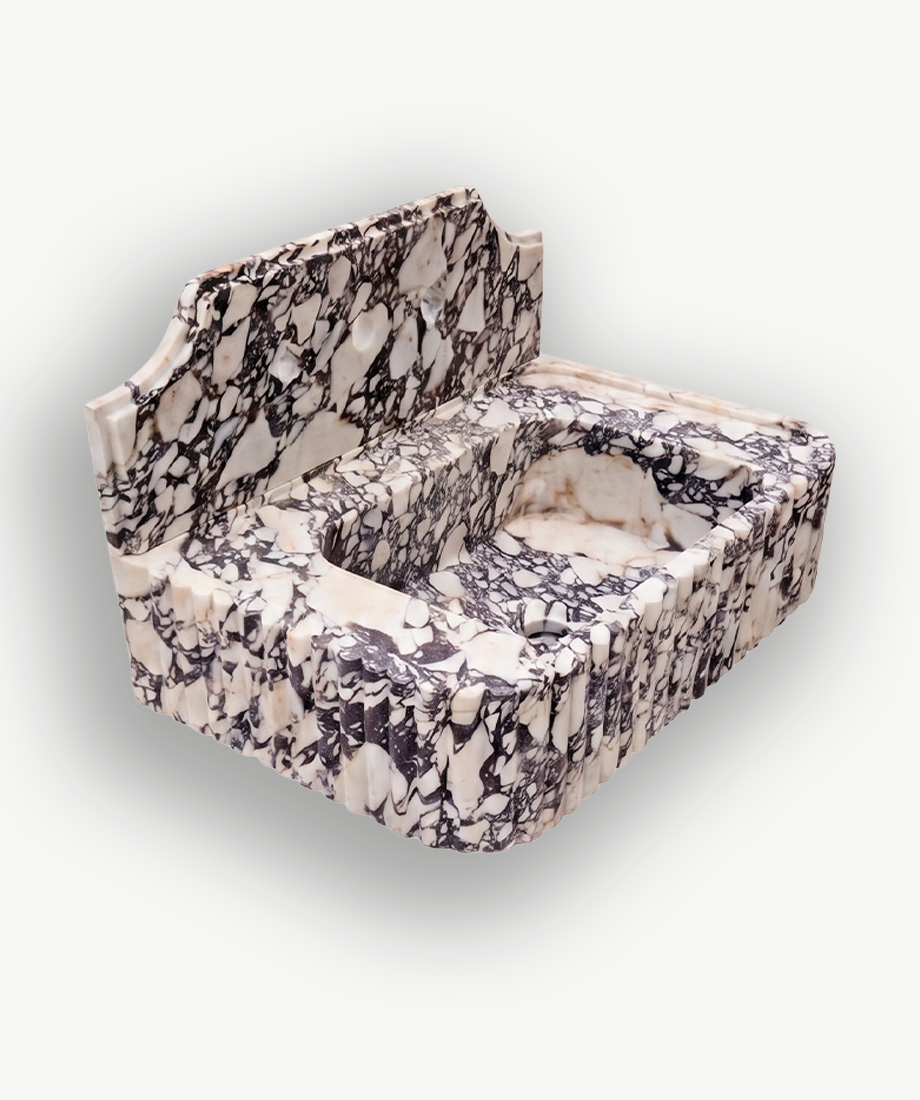 Round Marble Wash Basin - Image 4