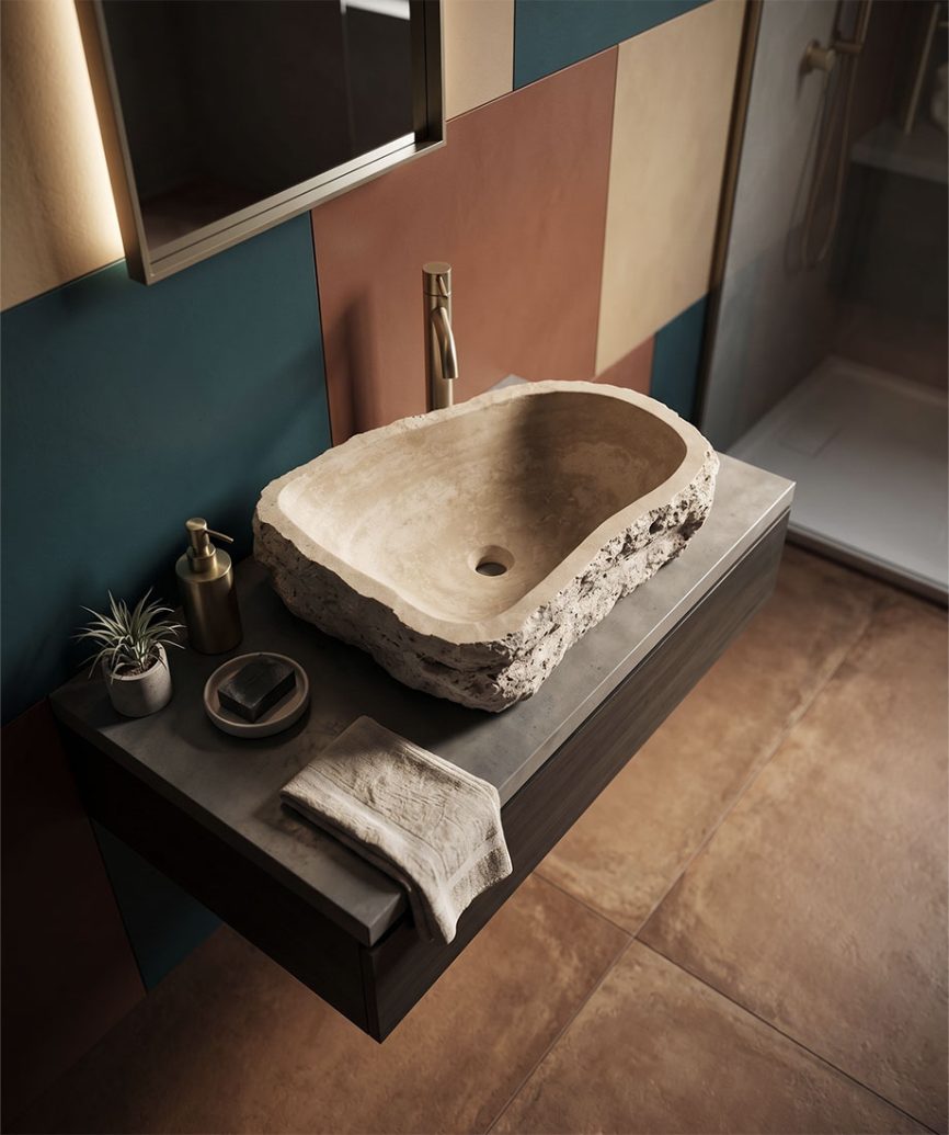Freeform Natural Edge Basins