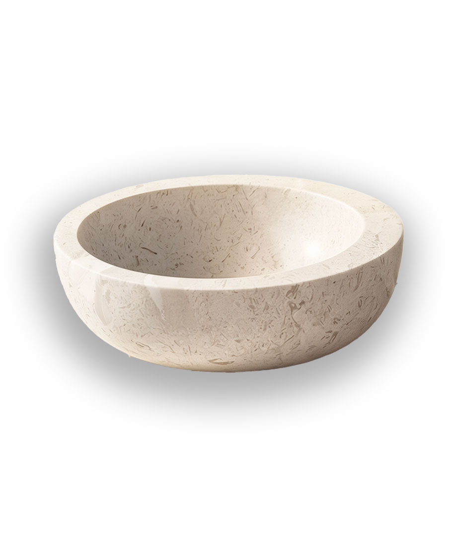 Cream Marble Wash Basin - Image 3